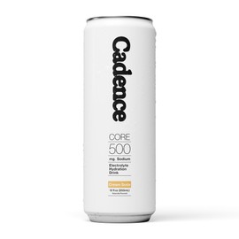 Cadence Electrolyte Drink - Cream Soda Flavor, 355ml x 12 | Science-Backed Hydration | Zero Sugar, Zero Caffeine | Vegan, Keto & Paleo Friendly | Sodium, Potassium & Magnesium for Performance & Recovery