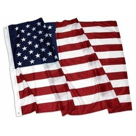 American 3ft x 5ft Flag Super Knit Polyester with Grommets | Durable & Premium-Quality US Flag for Outdoor Use