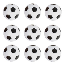 Pack of 9 Foosball Balls Mini Soccer Balls - Small Soccer Ball Replacements for Foosball Table Fun Home Recreation
