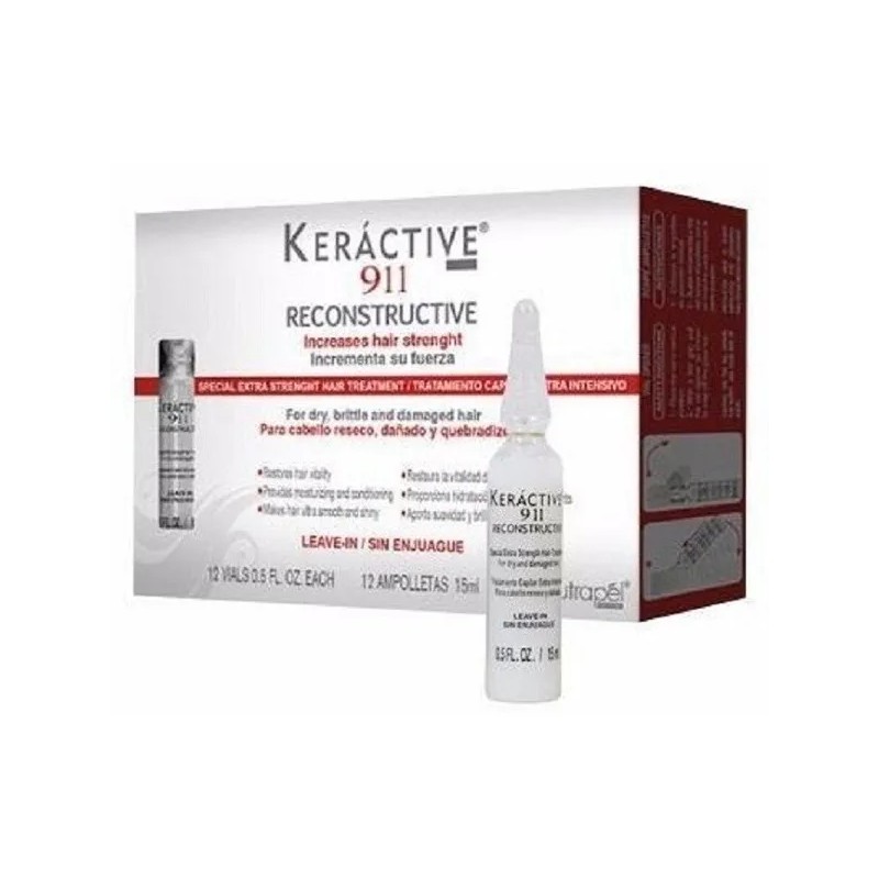 Nutrapel Ampolleta Reconstructive Keractive 911 12amp15ml