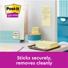 Post-it Super Sticky Notes Canary Yellow, Pack of 6 Pads,
