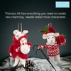 Trimits Needle Felting Mice Kit – Christmas Tree Decorations for