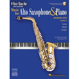 Advanced Alto Sax Solos - Volume 2: Music Minus One Alto Saxophone