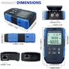 5-in-1 Fiber Optic Cable Tester, Portable Optical Power Meter with