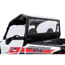 Tusk UTV Polycarb Rear Window Clear - Scratch Resistant Compatible with Polaris General 1000 EPS 2016-2025/General XP/XP4 1000 2023-2025