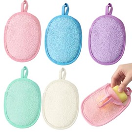 Bolsas para guardar jabón - Bolsa para jabón en barra, bolsa de malla exfoliante para jabón de ducha, bolsas exfoliantes corporales para esponja de ba