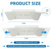 4pcs Adjustable Universal Pot Lid Holder Organizer, Pan Lids Organizers