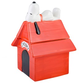 Peanuts Classic Snoopy Doghouse 11.2" Cookie Jar