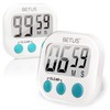 Betus 2 Pack Digital Kitchen Timer - Big Digits, Simple