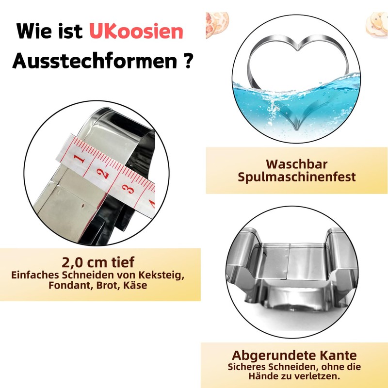 Ukoosien Small Goose Cookie Cutter 9 cm Dishwasher Safe Martin