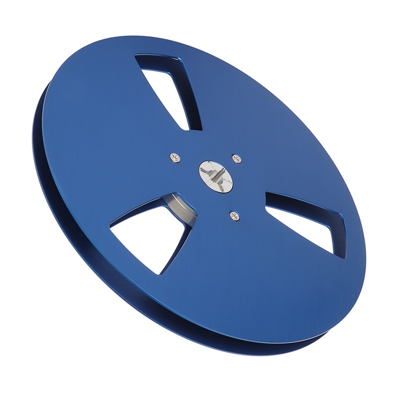 1/4 7 Inch Empty Tape Reel Aluminum Alloy 3 Hole