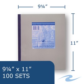 Roaring Spring Lab Notebook, 11" x 9 1/4", 100 sets, Carbonless