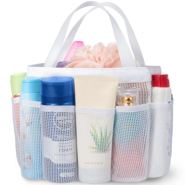 Lifewit Mesh Shower Caddy Portable Shower Tote Bag for College
