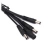 VICASKY Daisy Chain to Guitar Effects Power Supply Cable Black