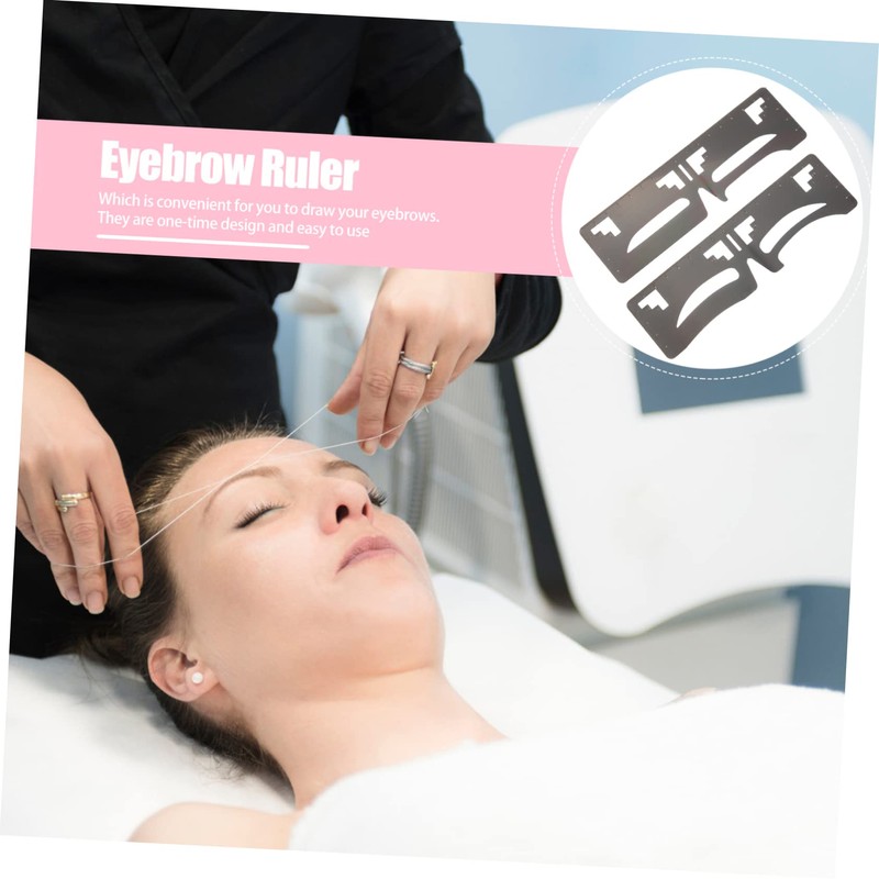 Beavorty 3sets e Eyebrow Shaping Stencils Brow Guide Template Makeup