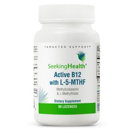 Active B12 with L-5-MTHF, Cherry - 60 lozenges