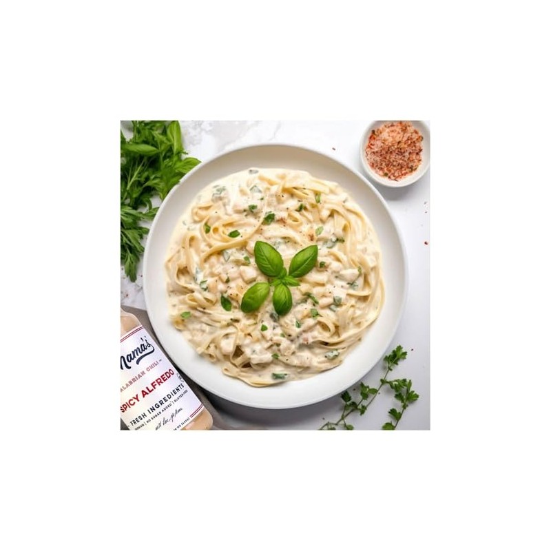 YO MAMAS Salsa Spicy Calabrian Alfredo 453GR