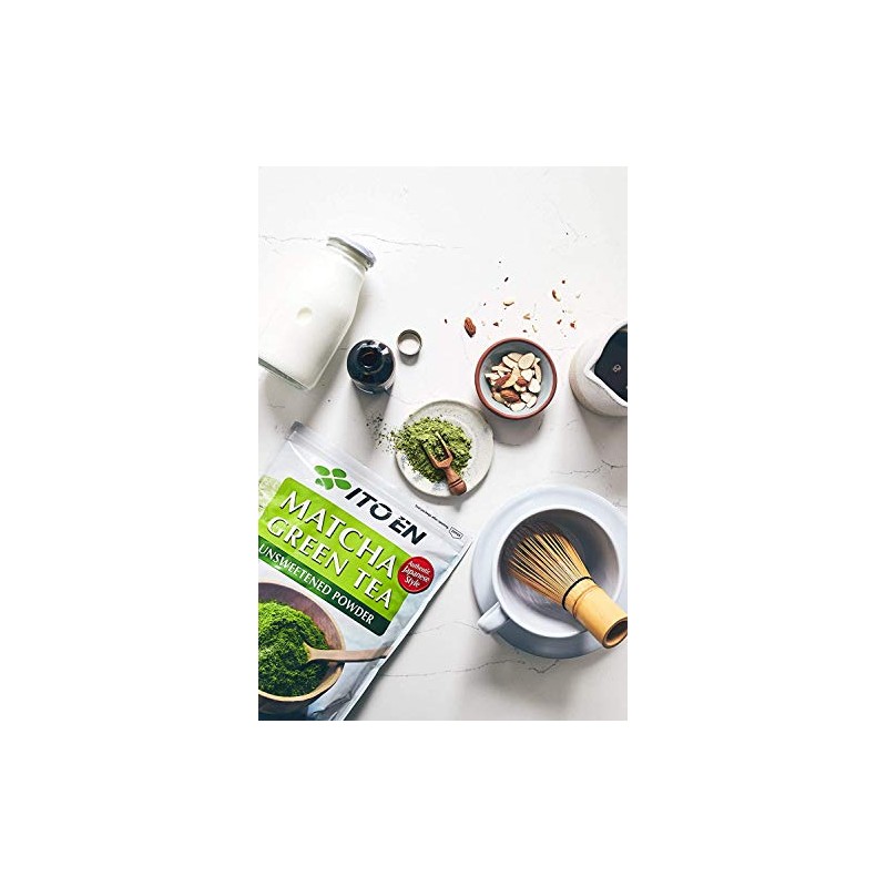 Ito En Unsweetened Japanese Matcha Green Tea Powder - 2