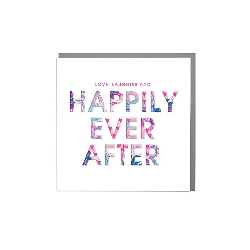 Love, Laughter & Happily Ever After - Wedding Day Card