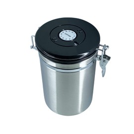 Scarlet Espresso | Ermetica Coffee Canister Made of Stainless Steel Airtight - Storage Container Coffee Container for Coffee Beans and More (600 g)