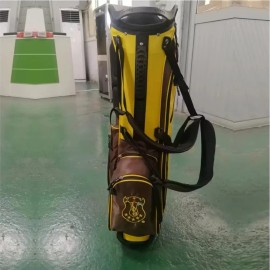 IOTA PHI THETA FRATERNITY, INC GOLF BAGS, IOTA GOLF BAG, BROWN AND GOLD GOLF BAGColor: Sky Blue, Style: Sport