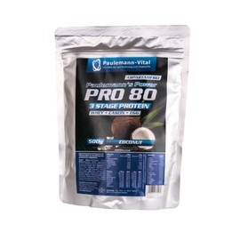 Pro 80 Paulemann-Vital 500 g Coconut Whey Casein Egg