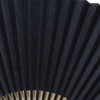 Hand Fan Fabric Location Large Fan Parents Black Coating Black