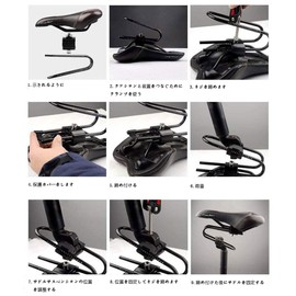 OSC Bicycle Bike Clear Shock Alloy Spring Steel Saddle Suspension Device MTB Road Bike Shock Absorber Cycling Parts