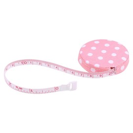 Measuring Tape for Body, 150cm/60inch Soft Retractable Tape Measure for Body Sewing Fabric Tailor Cloth Craft Measurement Tape(White Dots)