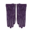 Nappaglo Nappa Leather Gloves Warm Lining Winter Button Decoration Imported