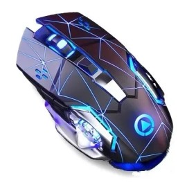 Mouse Óptico Gamer Yindiao A4 1600dpi 3 Modos Con Luz Led
