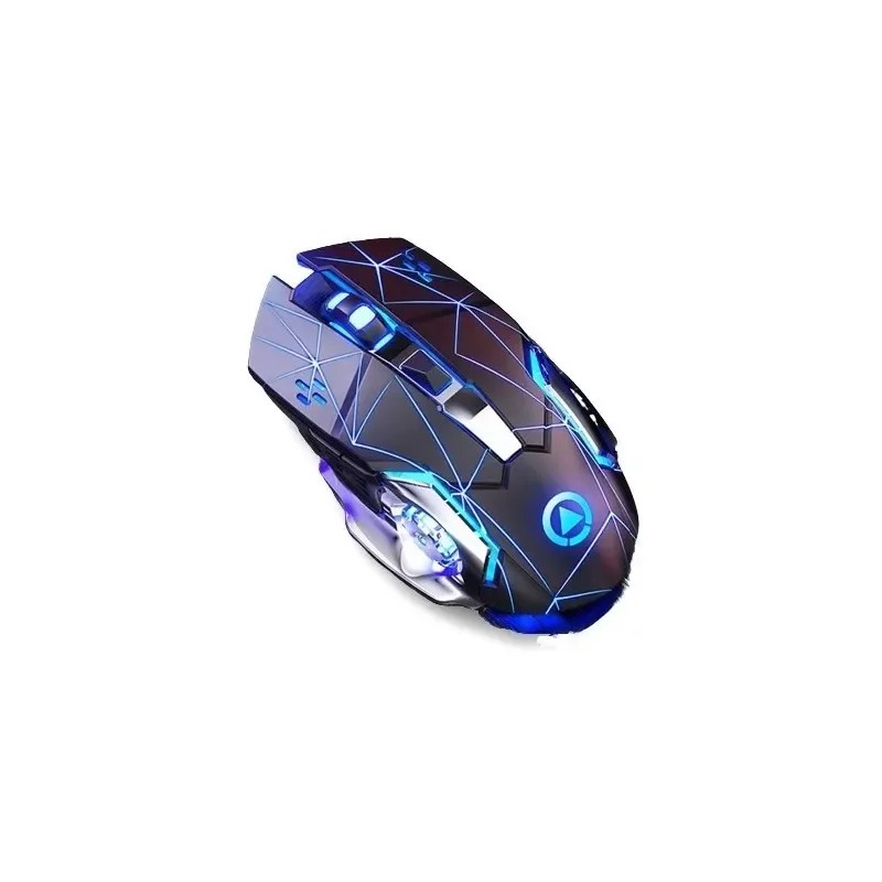 Mouse Óptico Gamer Yindiao A4 1600dpi 3 Modos Con Luz