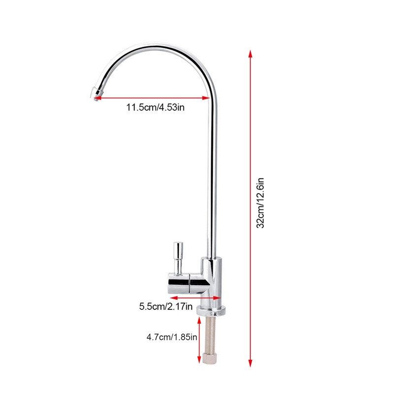 Tyenaza Water Filter Tap Osmosis System Tap Activated Kitchen Sink