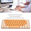 Gaming Keyboard USB 61 Keys Contrast Color RGB Light Key