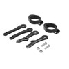 Motorcycle Headlight Bracket, Akozon CNC Aluminium Front Lamp Holder Shell