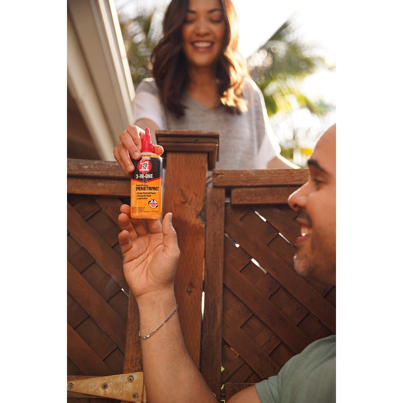 3-IN-ONE - 120018 Fast-Acting Penetrant Drip Oil, 4 OZ