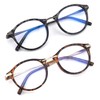 SOPHILY Round Reading Glasses Women Men Circle Readers Blue Light
