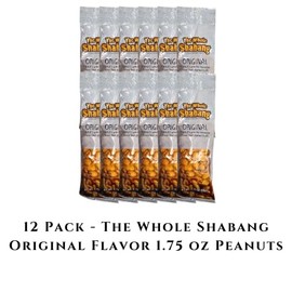 The Whole Shabang Original Flavor Peanuts, 12 Pack, 1.75 oz Each