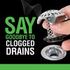 SinkShroom Ultra Revolutionary Bathroom Sink Drain Protector, Stainless Steel with