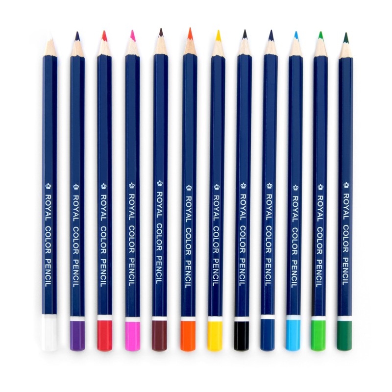 Royal & Langnickel Colour Pencils (Pack of 12)