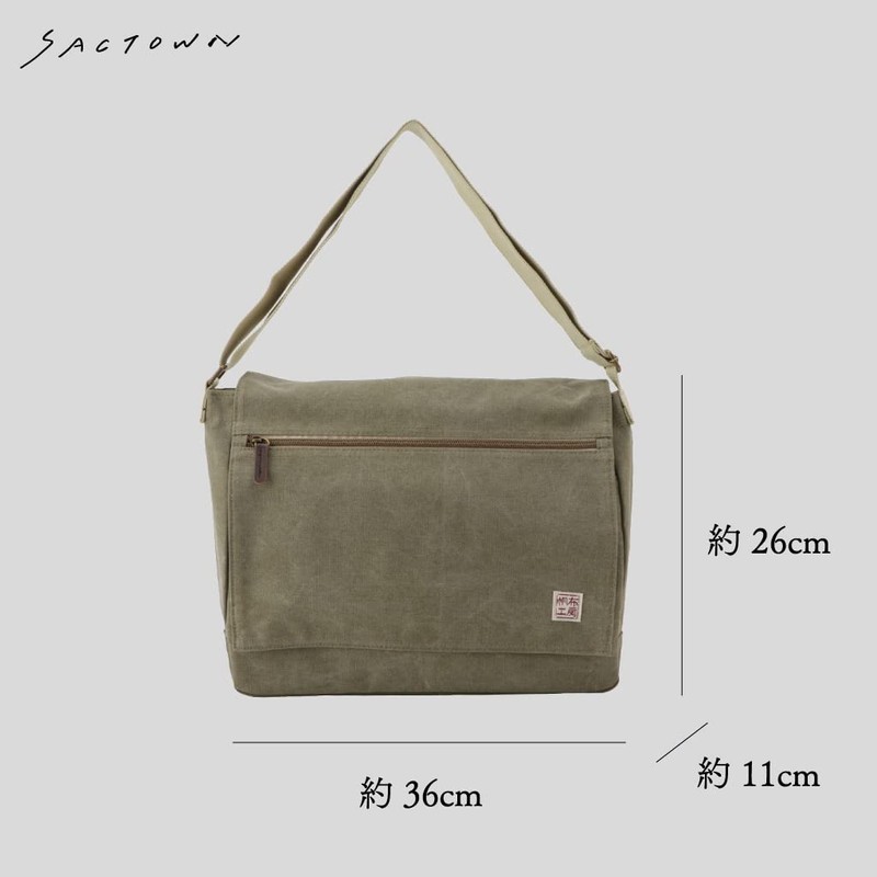 Canvas Workshop Shoulder Bag [Shoulder Bag Men's Women's Canvas Crossbody
