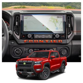 Ruiya 2025 Frontier Screen Protector for Nissan 2025 Frontier 12.3" Display Touchscreen 9HD Anti-glare Scratch Tempered Glass Compatible with 2025 Nissan Frontier S/SV/Pro-X/Pro-4X/SL Accessories