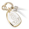 CTRINEWS for Chevy Key Fob Cover with Luxury Diamond Rope