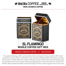 Bacha Coffee | El Flamingo Single Origin Signature Nomad Collection, Medium Roast, 100% Arabica Whole Beans, 250g