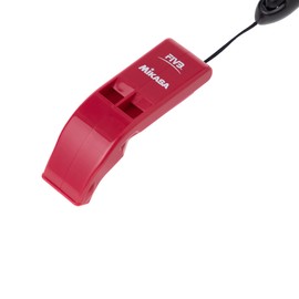 MIKASA BEAT500-R Volleyball Whistle, No Cork, Red