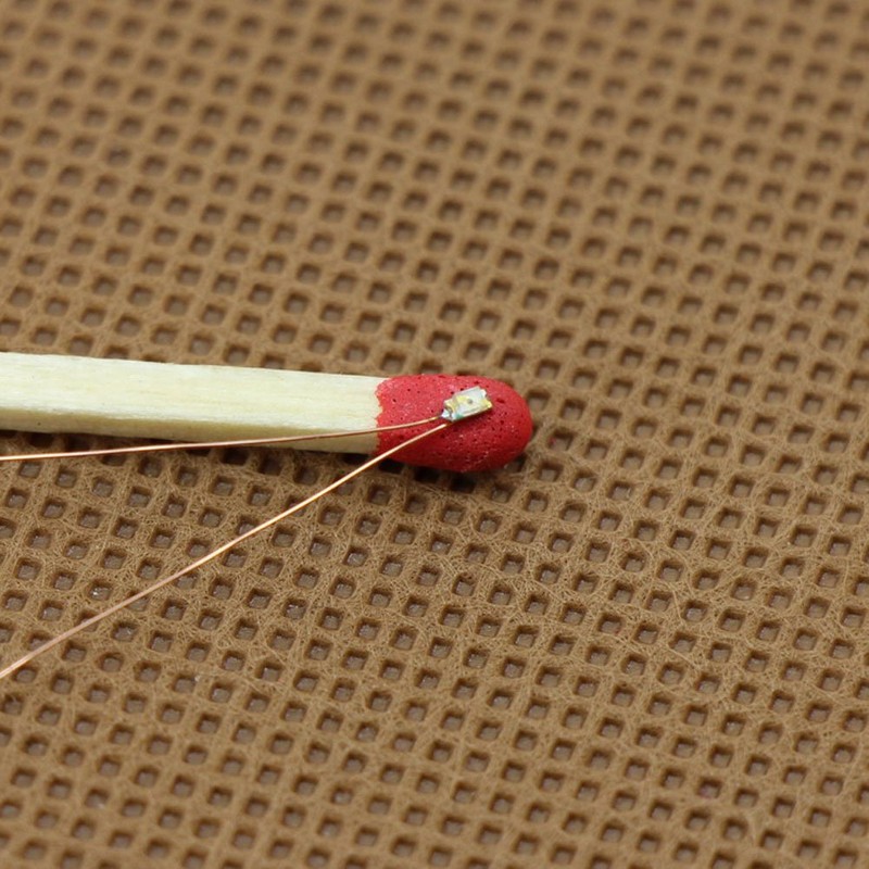Miniature 0.1mm Copper Wire Wire SMD 0603 Chip LED Red