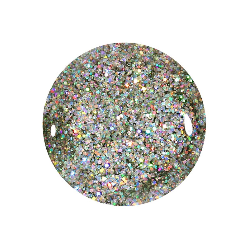 Emmi-Nail Glitter Gel Silver Rainbow 5 ml 5 ml