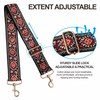 Purse Strap,2" Wide Shoulder Strap Adjustable Replacement,Multi-Pattern Crossbody Canvas Bag