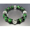 isigaii Natural Stone Green Tiger Eye Genuine Crystal Four God