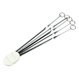 Pearl Metal Vegetable Live CC-1098 Skewers, 8.3 inches (21 cm), Case Included, Stainless Steel, Vegetable